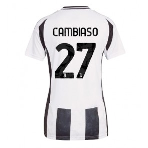 Juventus Andrea Cambiaso #27 Hemmatröja Kvinnor 2024-25 Kortärmad